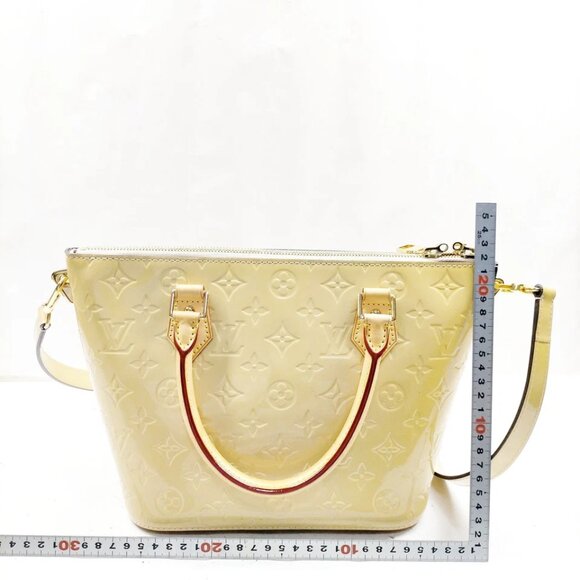 Louis vuitton Hand Bag Montebello PM Cream Vernis 800-050525 - Picture 2 of 13